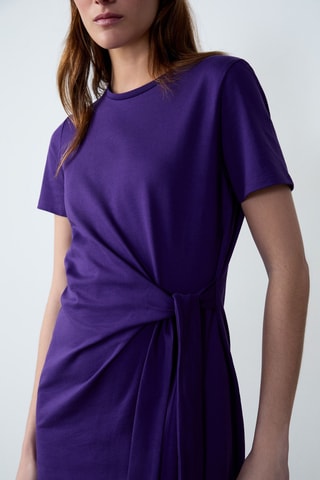 Robe droite Afternoon Light - Violet