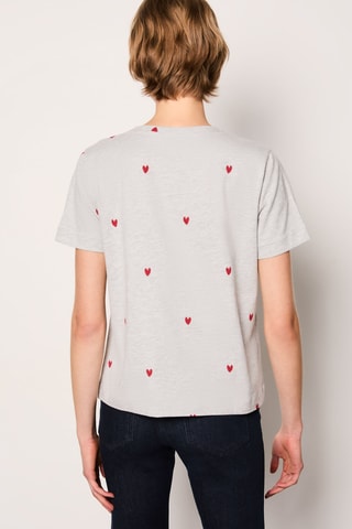 T-shirt Essentiel - Gris clair chiné