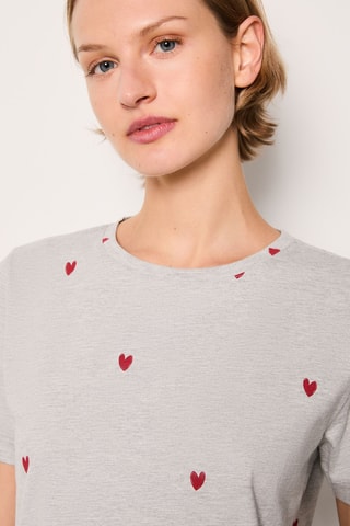 T-shirt Essentiel - Gris clair chiné