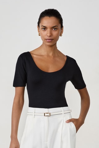 T-shirt French Girl Era - Noir