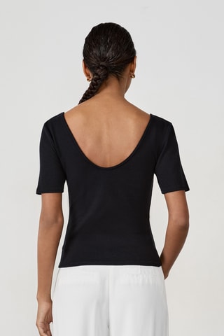 T-shirt French Girl Era - Noir