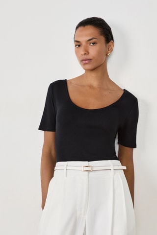 T-shirt French Girl Era - Noir