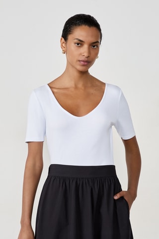 T-shirt French Girl Era - Blanc