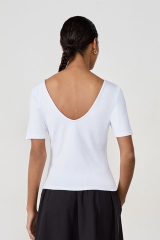 T-shirt French Girl Era - Blanc