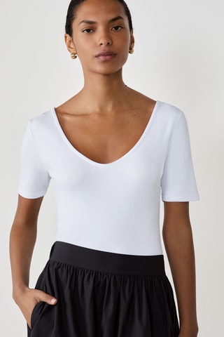 T-shirt French Girl Era - Blanc