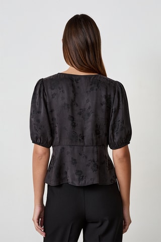 Blouse French Girl Era - Noir