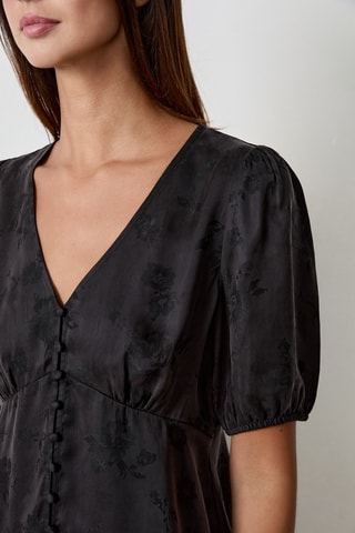 Blouse French Girl Era - Noir