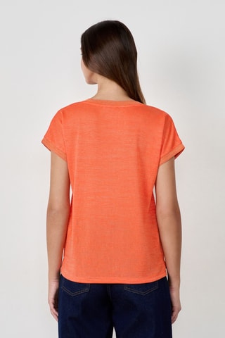 T-shirt Coastal Cowgirl - Orange