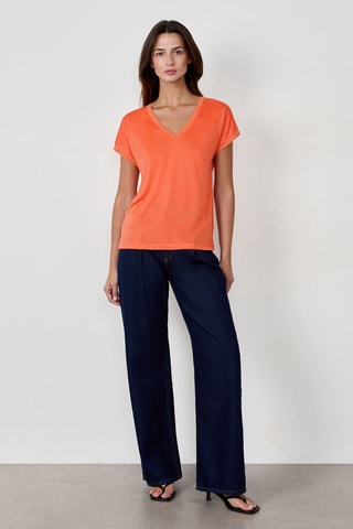 T-shirt Coastal Cowgirl - Orange