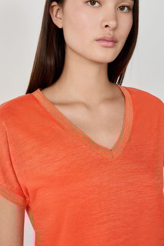 T-shirt Coastal Cowgirl - Orange