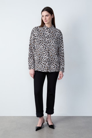 Chemisier Boulevard Beaumarchais - Blanc et noir