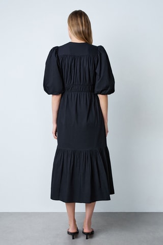 Robe longue Vintage St Tropez - Noir