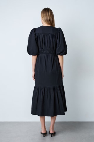 Robe longue Vintage St Tropez - Noir