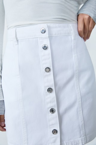 Jupe en jean Essentiel - Blanc