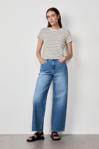 T-shirt Vintage St Tropez - Blanc