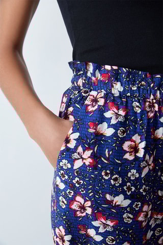 Pantalon Mordern Gypset - Bleu électrique et rouge