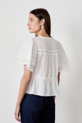 Top Afternoon Light - Blanc