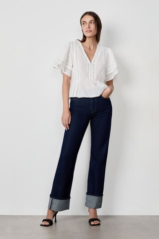 Top Afternoon Light - Blanc