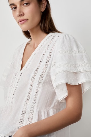 Top Afternoon Light - Blanc