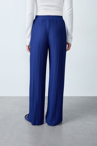 Pantalon plissée Mordern Gypset - Bleu roi