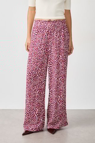 Pantalon Vintage St Tropez - Bordeaux et blanc