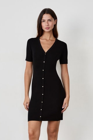Robe chemise French Girl Era - Noir