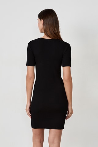 Robe chemise French Girl Era - Noir