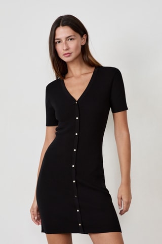 Robe chemise French Girl Era - Noir