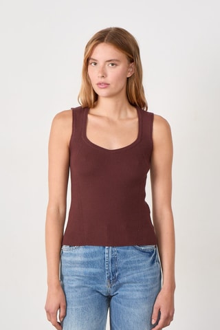 Top Timeless - Marron