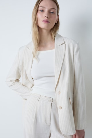 Veste Afetrnoon Light - Ecru et blanc