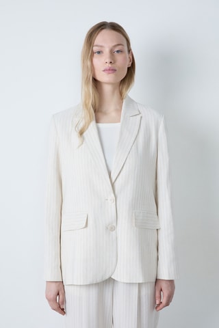 Veste Afetrnoon Light - Ecru et blanc