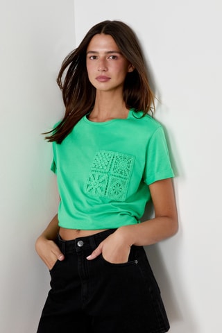 T-shirt Craty Retreat - Vert