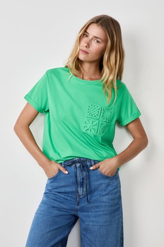 T-shirt Craty Retreat - Vert