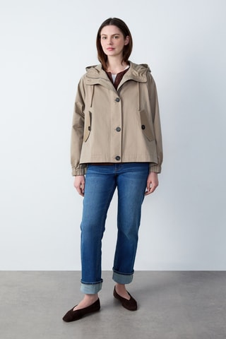 Veste à capuche Boulevard Beaumarchais - Beige