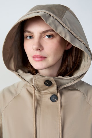 Veste à capuche Boulevard Beaumarchais - Beige