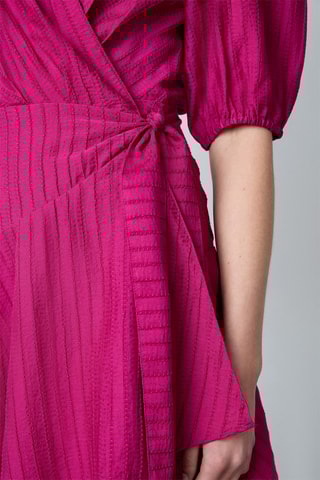 Robe patineuse Vintage St Tropez - Fuchsia