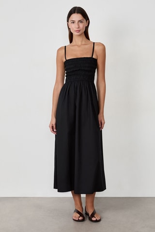 Robe midi Timeless Summer - Noir
