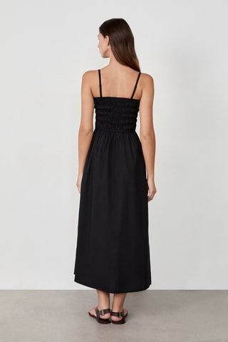 Robe midi Timeless Summer - Noir