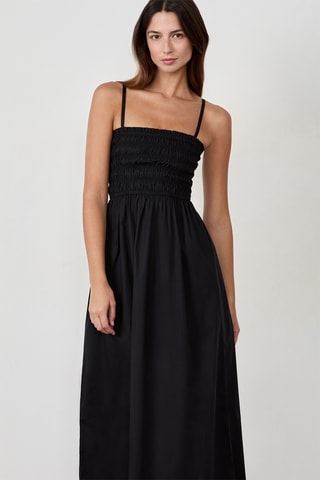 Robe midi Timeless Summer - Noir