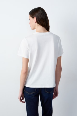 T-shirt Boulevard Beaumarchais - Blanc