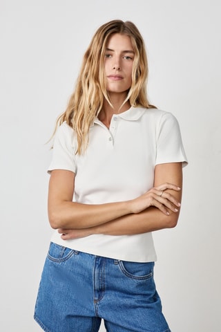 Polo Vintage St Tropez - Blanc