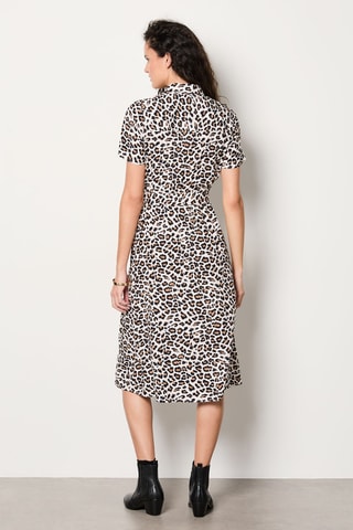 Robe chemise Boulevard Beaumarchais - Blanc et noir