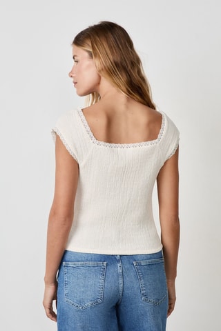 Top Coastal Cowgirl - Blanc