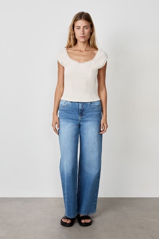 Top Coastal Cowgirl - Blanc