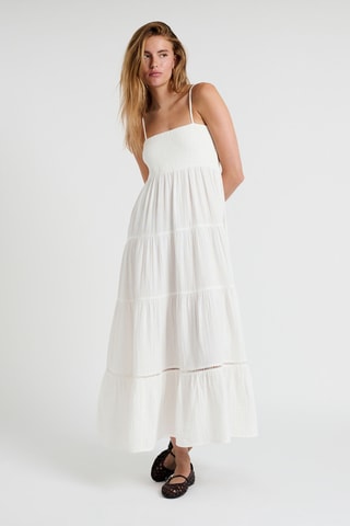 Robe longue Essentiel - Blanc