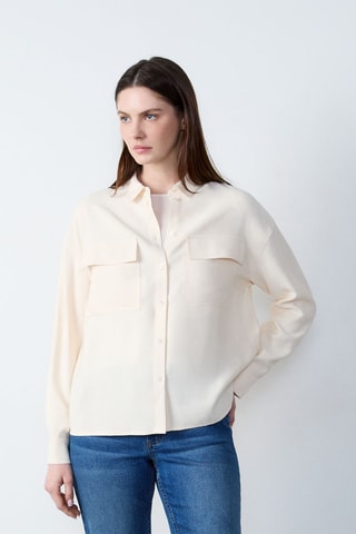 Chemisier Boulevard Beaumarchais - Beige