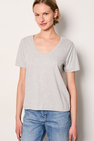 T-shirt Essentiel - Gris chiné