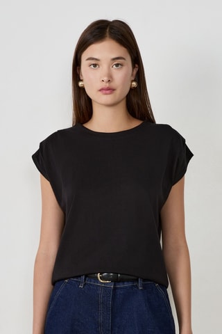 T-shirt Craty Retreat - Noir