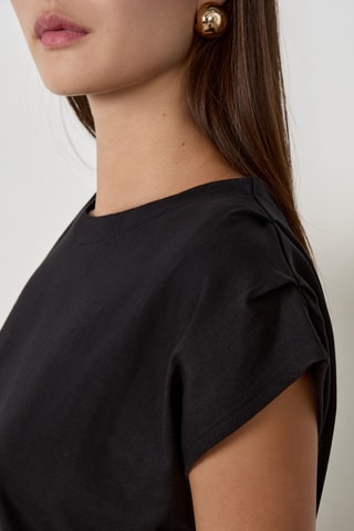 T-shirt Craty Retreat - Noir