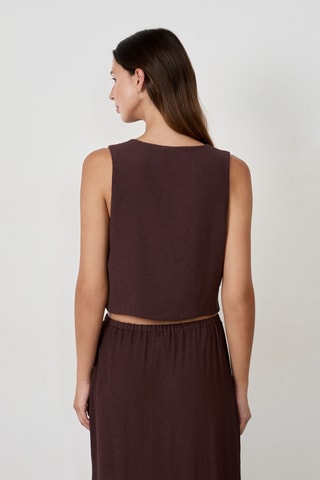 Top Timeless Summer - Marron